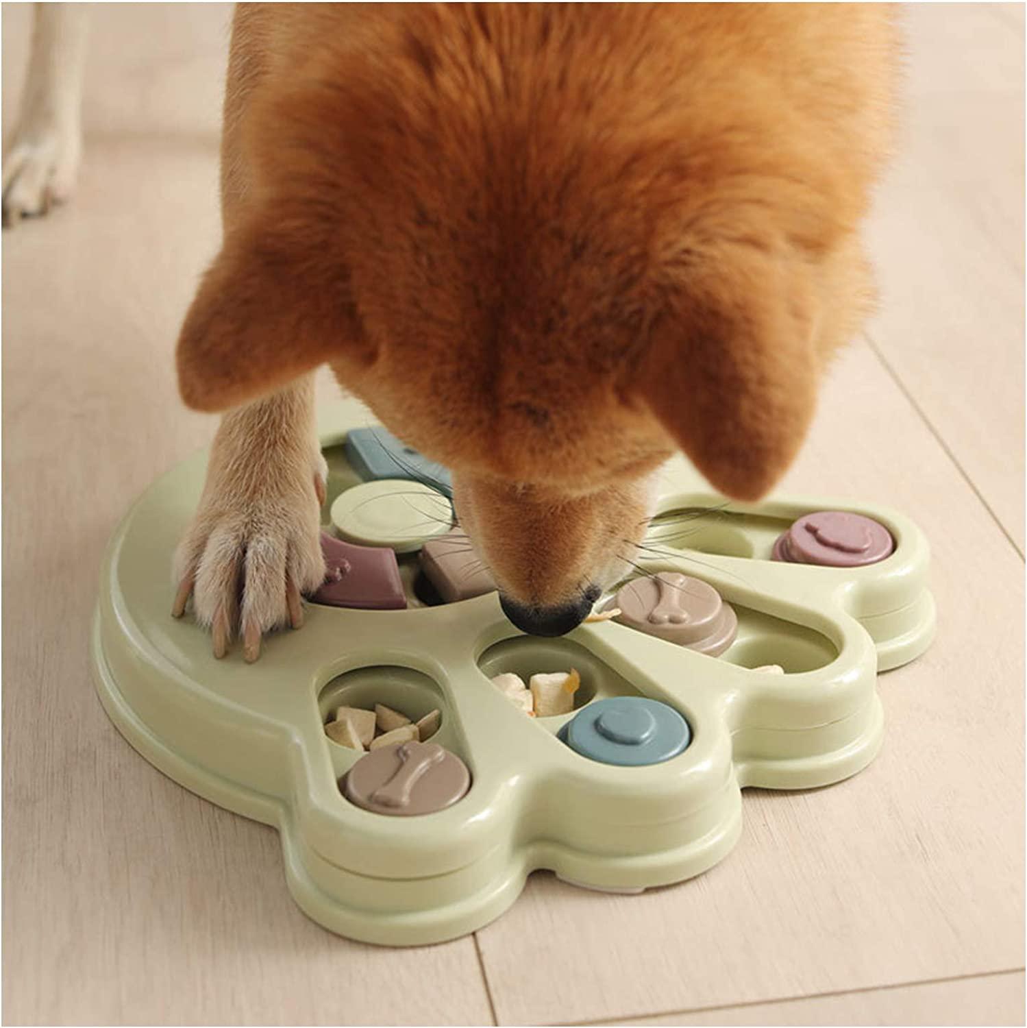 Đồ chơi xếp hình cho chó, Đồ chơi chia thức ăn cho chó, Đồ chơi tương tác bền cho chó, Đồ chơi huấn luyện IQ cho chó
