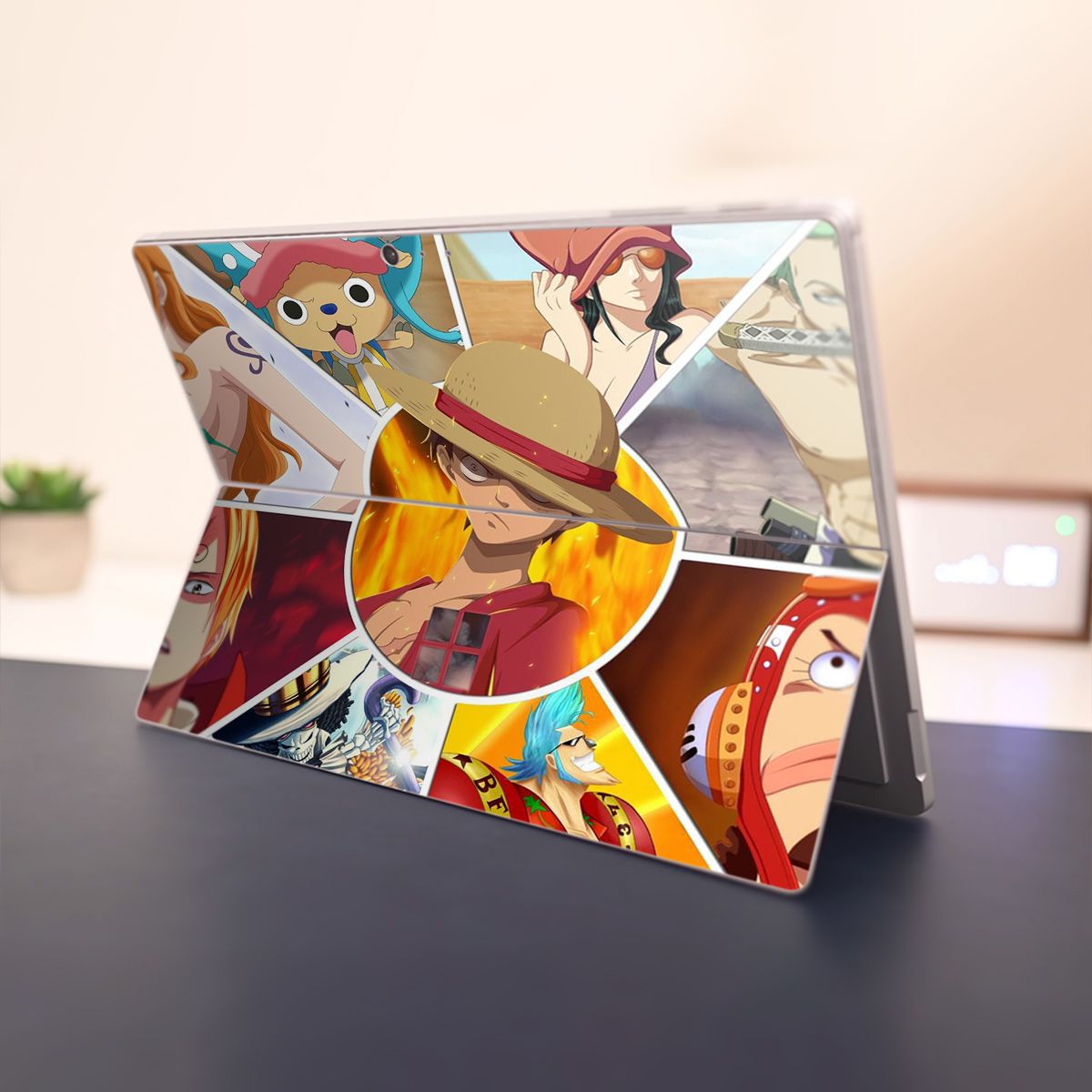 Skin dán hình One Piece x13 cho Surface Go, Pro 2, Pro 3, Pro 4, Pro 5, Pro 6, Pro 7, Pro X