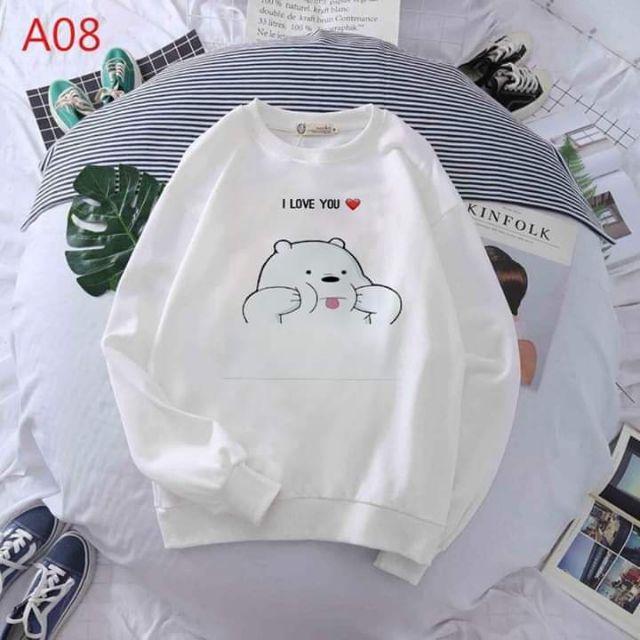 Áo sweater bigsize thu đông siêu hot