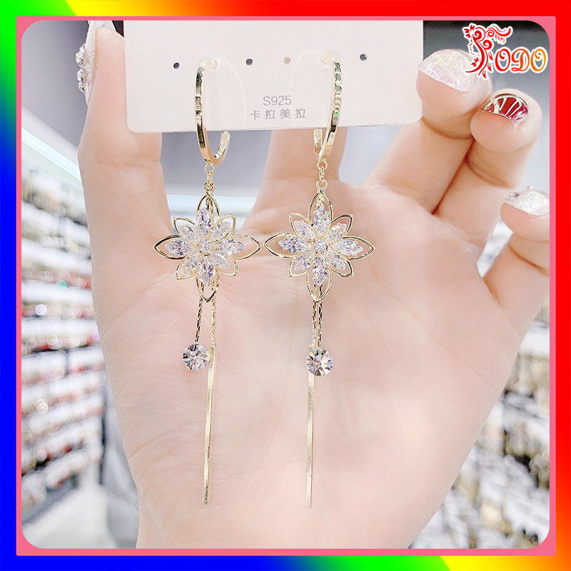 Bông tai nữ thời trang kiểu dáng lấp lánh phong cách cá tính thích hợp đi dạo XL658  - [Thời Trang ToDo]