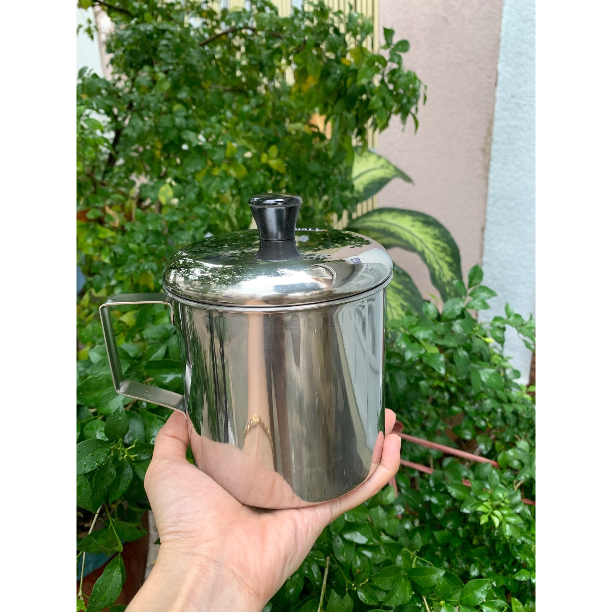 Ca uống nước inox có nắp