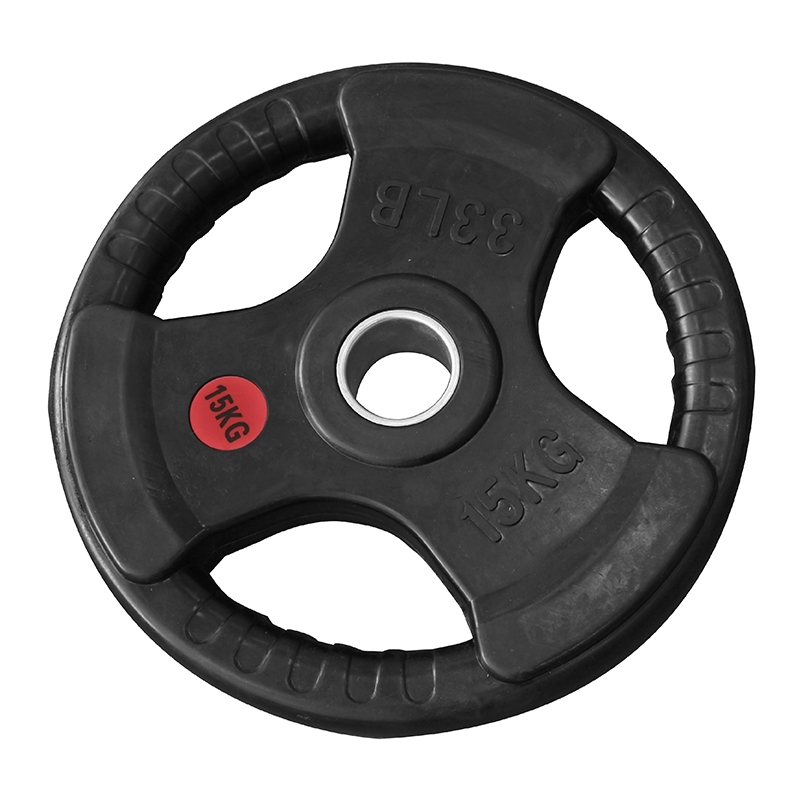 Tạ miếng cao cấp 3 lỗ có bọc cao su non Thái Lan BG 2.5kg,5kg,10kg,15kg và 20kg