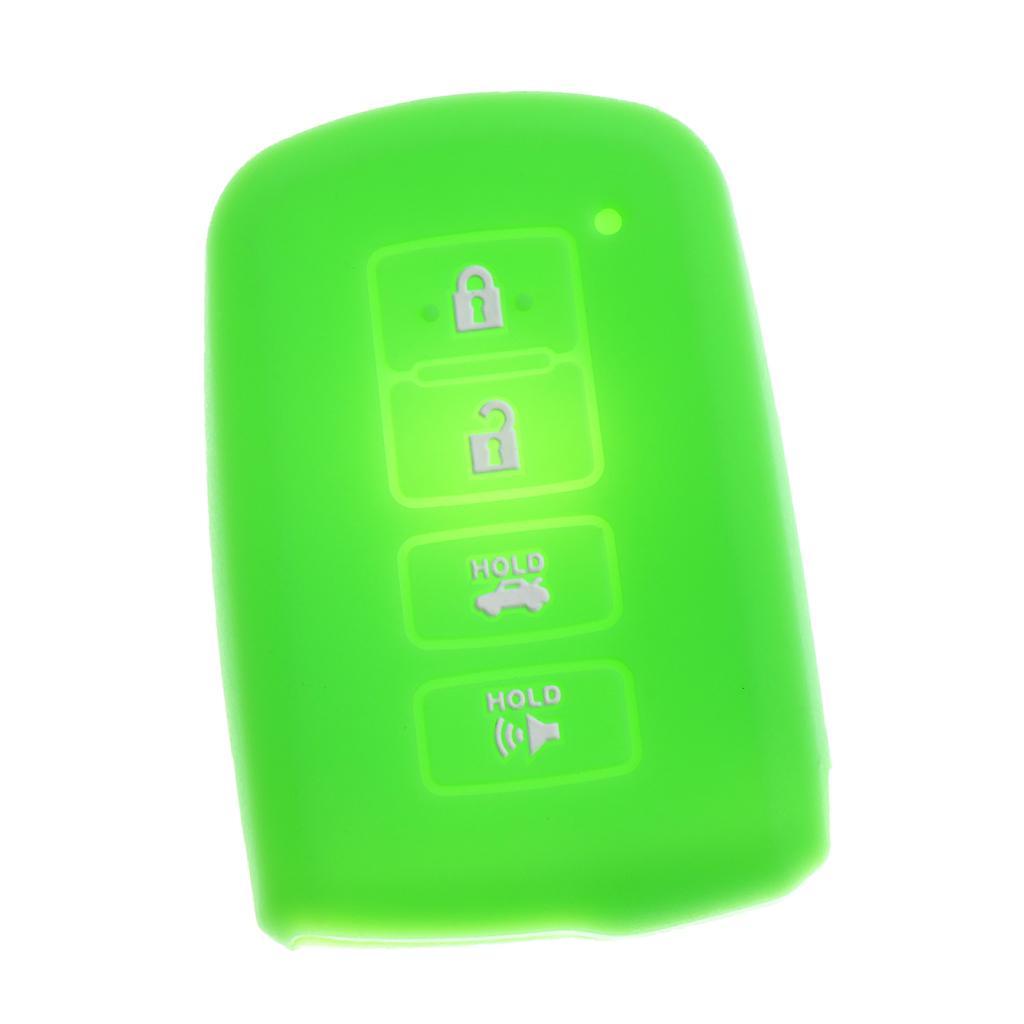 4 Button Car Key Shell Fob Case Cover for RAV-4