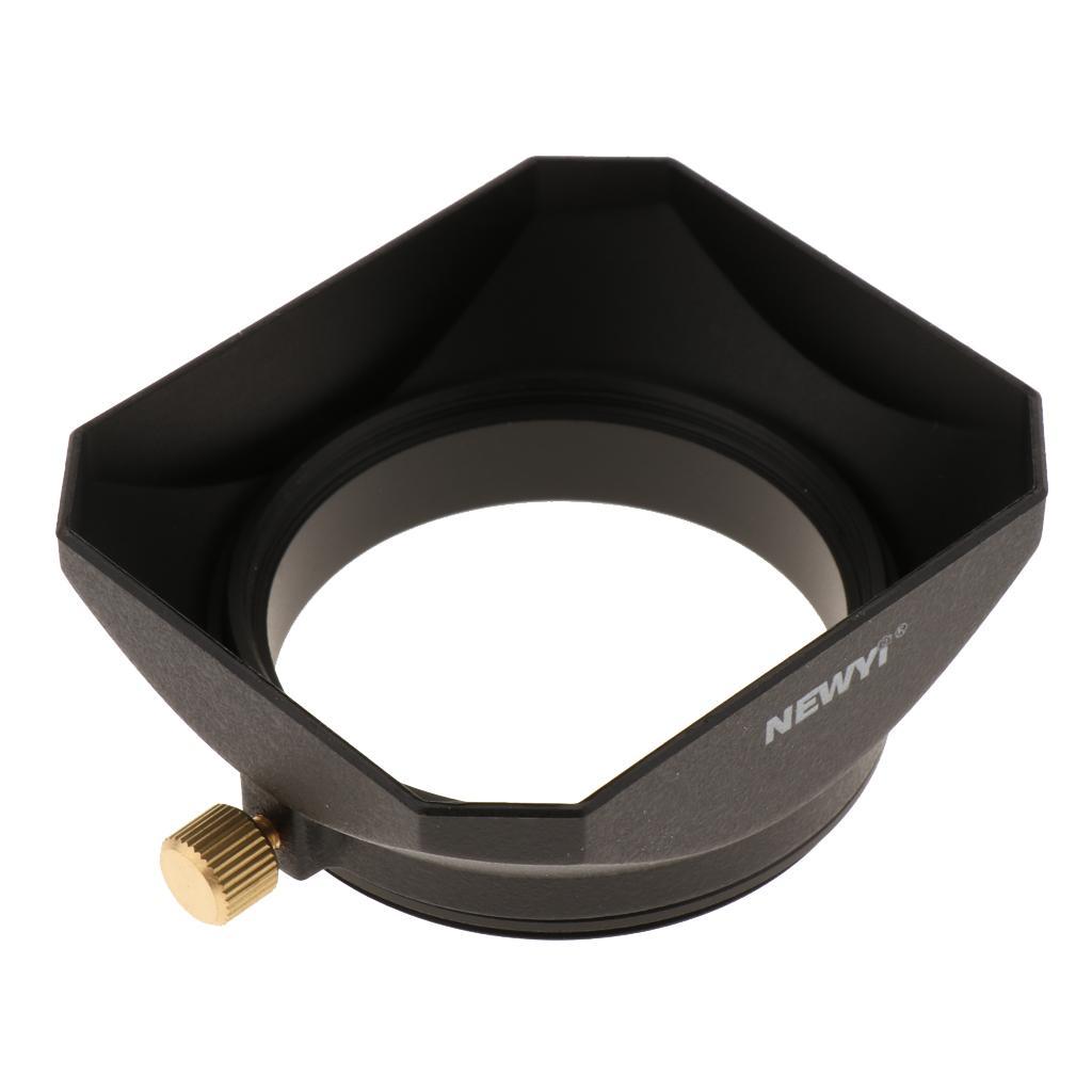 52mm Square Hood for Panasonic Pentax Zeiss Camera Lens Accessory Kit