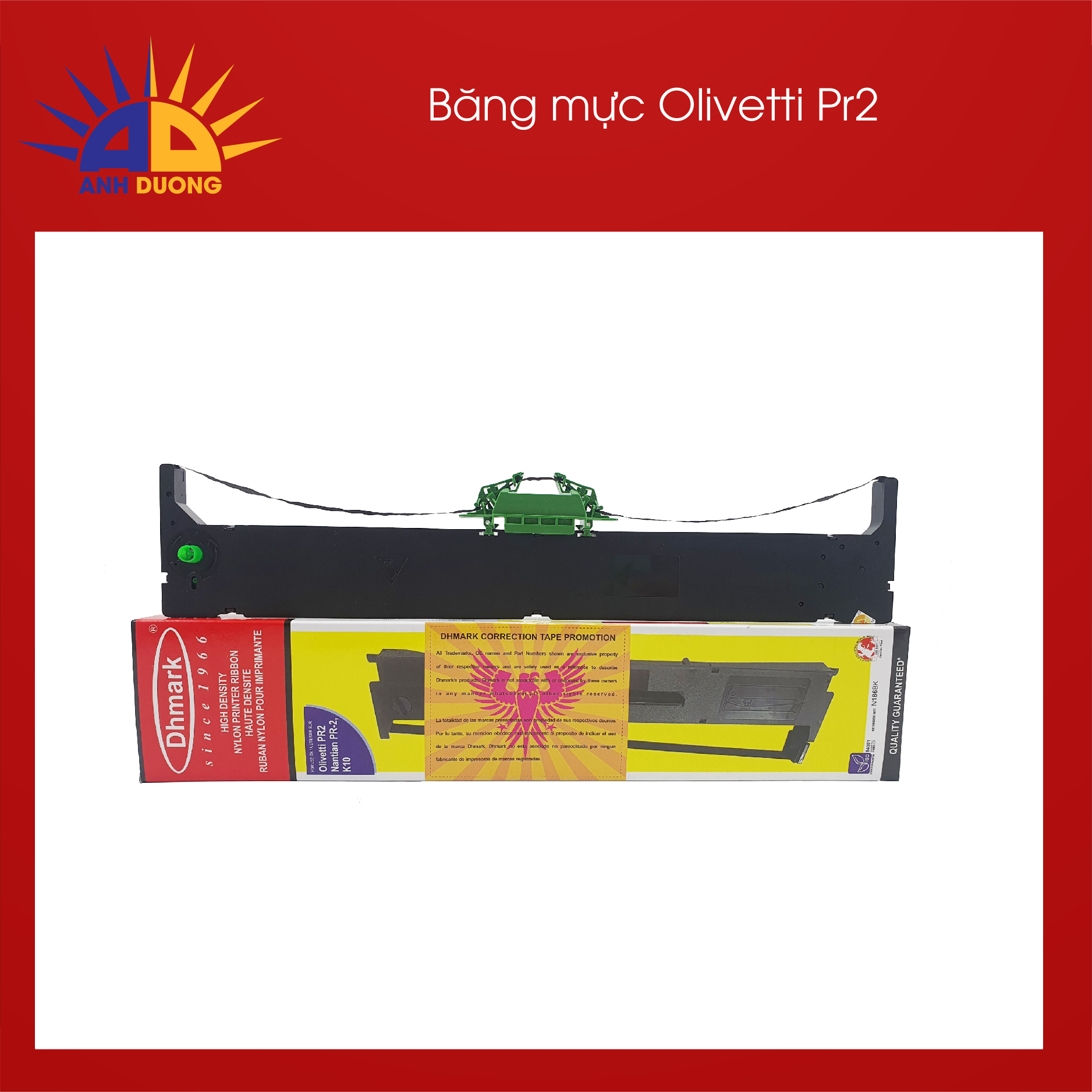 Băng mực DH Olivetti Pr2