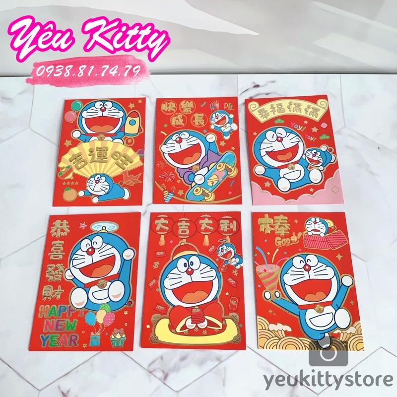 SET 5 BAO LÌ XÌ DORAEMON DOREMON