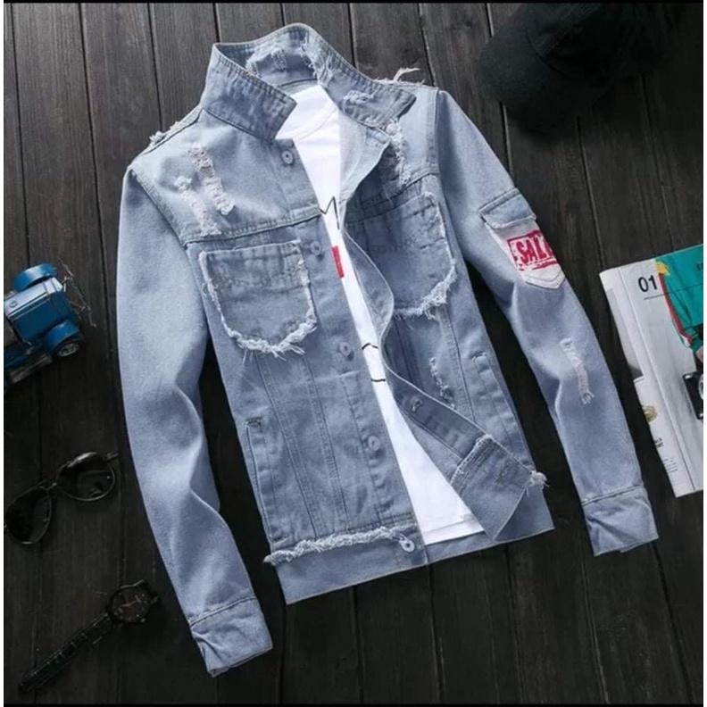 Áo khoác jeans nữ màu xanh Brazil sumisu shop