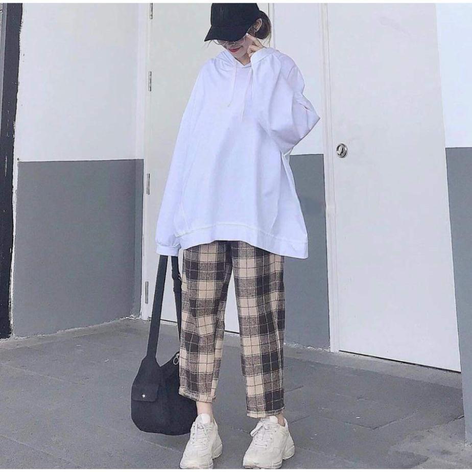 QUẦN DÀI CARO PLAID PANTS NAM NỮ CARO KIỂU JOGGER UNISEX HADI-XCS12308