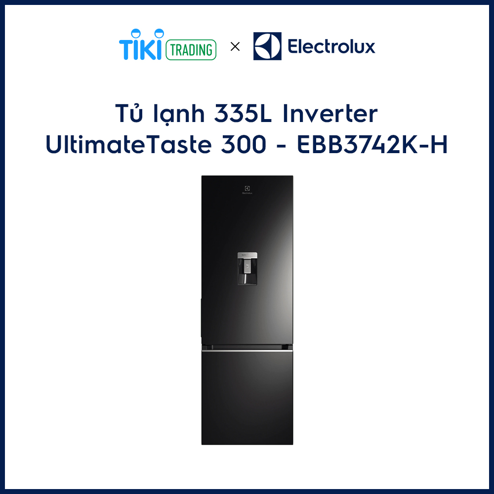 Tủ lạnh Electrolux Inverter 335L EBB3742K-H - Chỉ giao HCM
