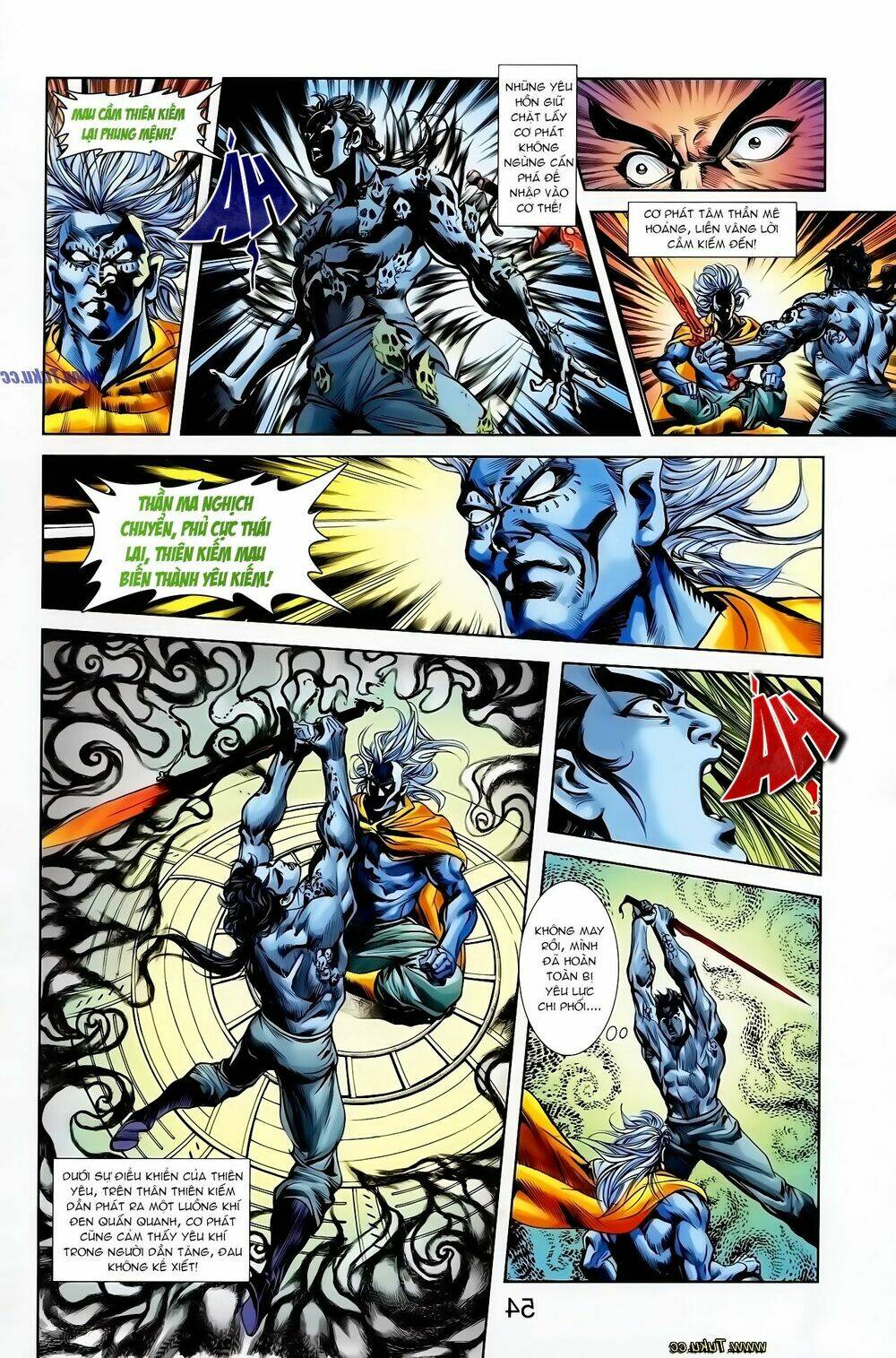 thiên tử truyền kỳ 1 - cơ phát khai chu bản chapter 120 21