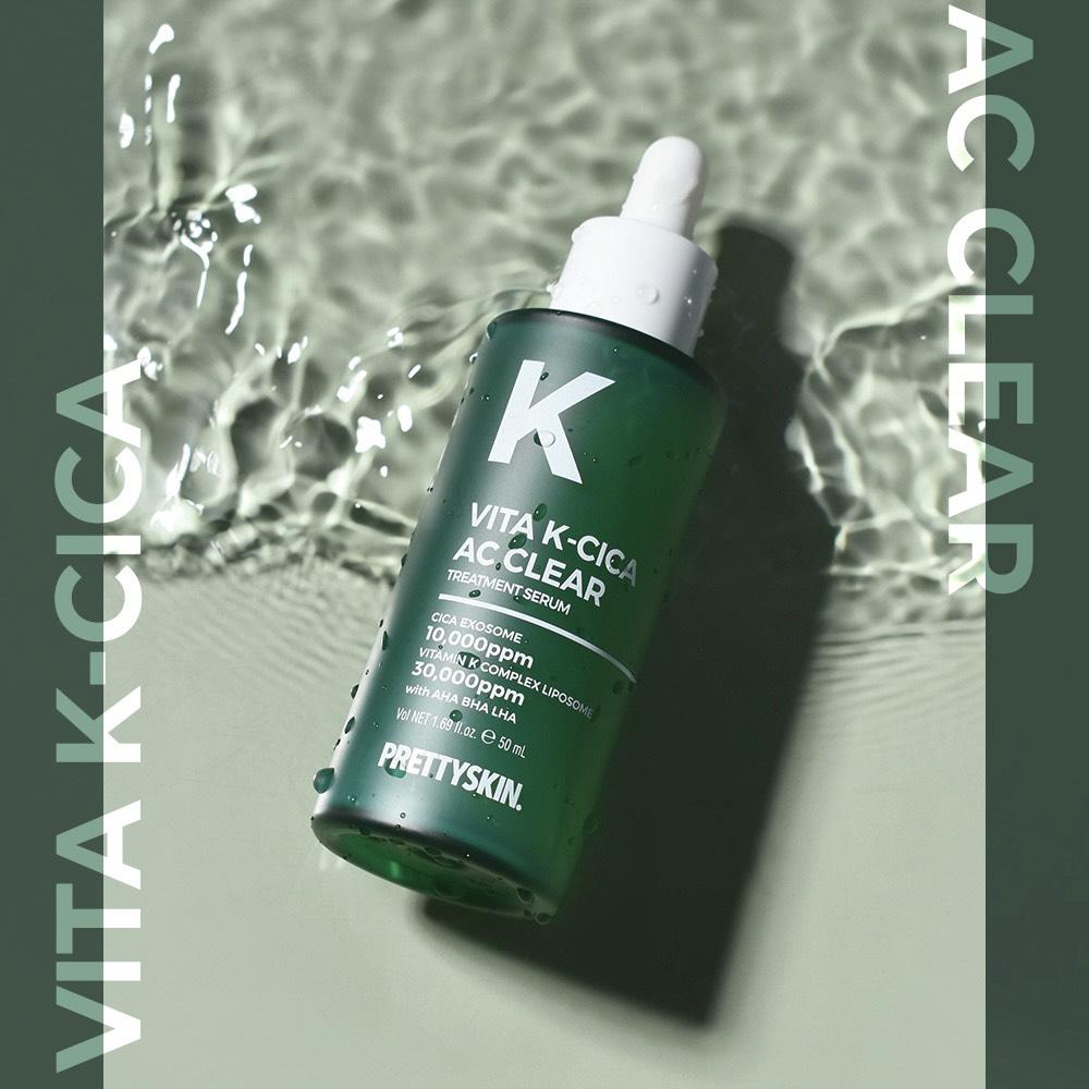 Tinh chất Vita K-Cica AC Clear Treatment Serum Pretty Skin 50ml