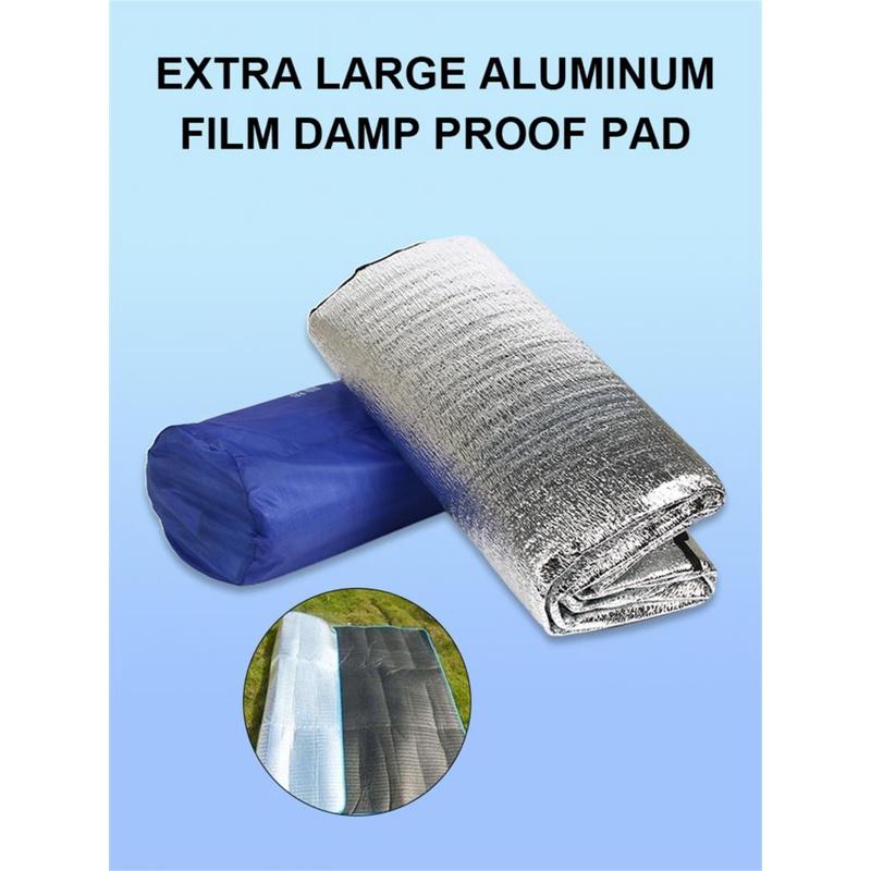 Portable Outdoor Picnic Aluminum Foil EVA Mat Waterproof Beach Mat Camping Mat Travel Pocket Blanket