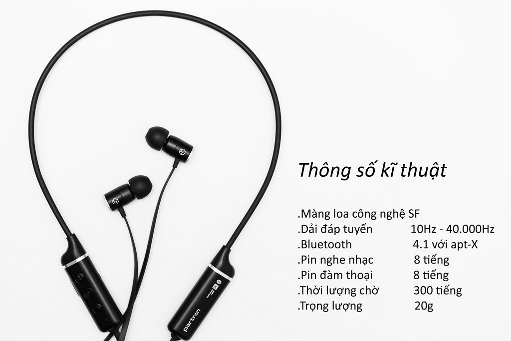 Tai nghe Partron PBH 400 - Hàng chính hãng