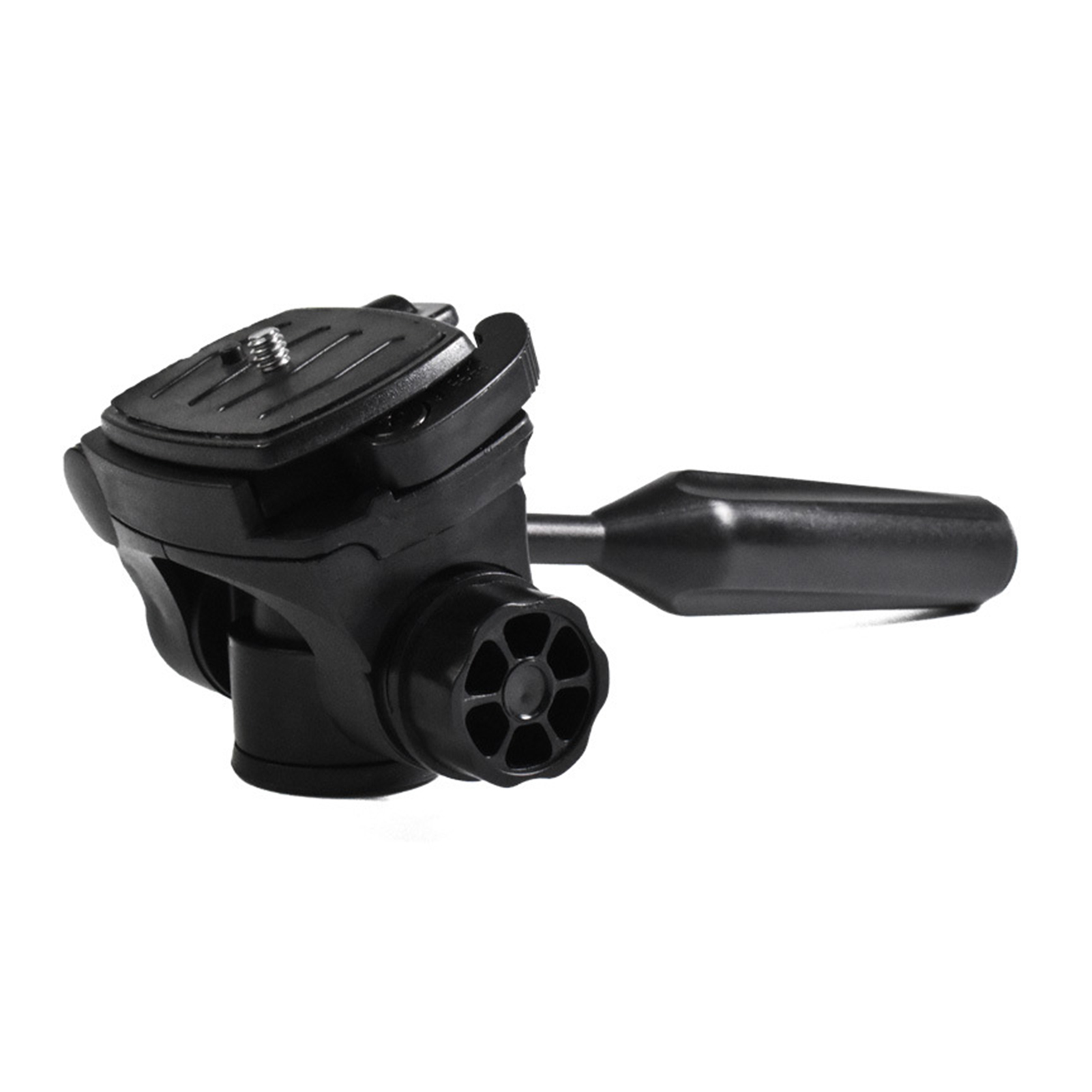 Đầu chân máy 360 độ Xoay 90 độ Nghiêng Đầu chân máy với ren 3/8 inch Ốc vít 1/4 inch cho chân máy ảnh