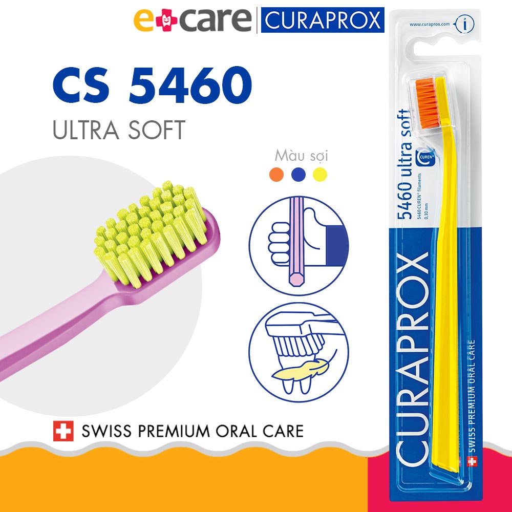 Bàn chải răng siêu mềm CURAPROX CS 5460 Ultra Soft