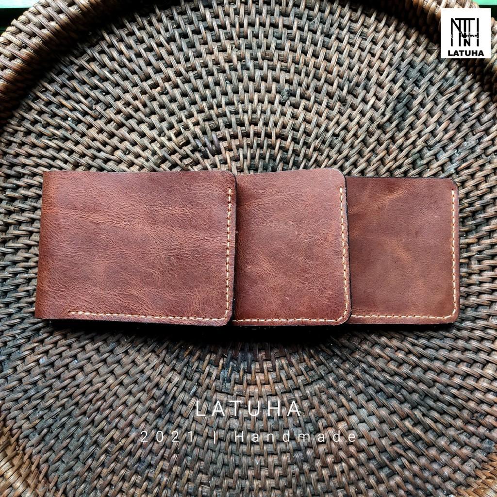 VÍ DA HANDMADE MÀU NÂU