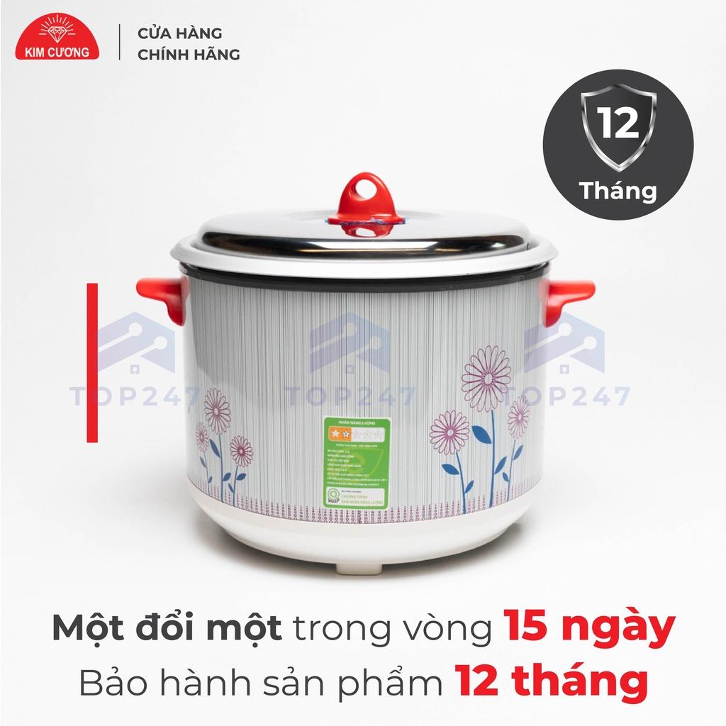 Nồi Cơm Điện Kim Cương 2.2 Lít Nắp Rời - Hàng Chính Hãng