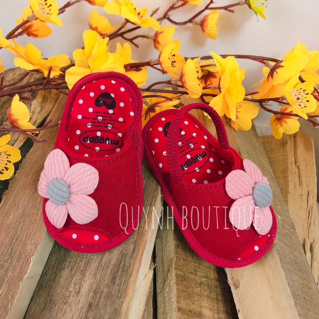 Giày dép trẻ em cho bé  cho bé QUỲNH BOUTIQUE Sandal hoa cúc siêu xinh cho bé