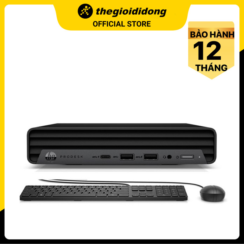 HP PRODESK 400 G6 i3 10100T/4GB/256GB/KB/Mouse/Win10/(227Q1PA)/Đen - Hàng chính hãng