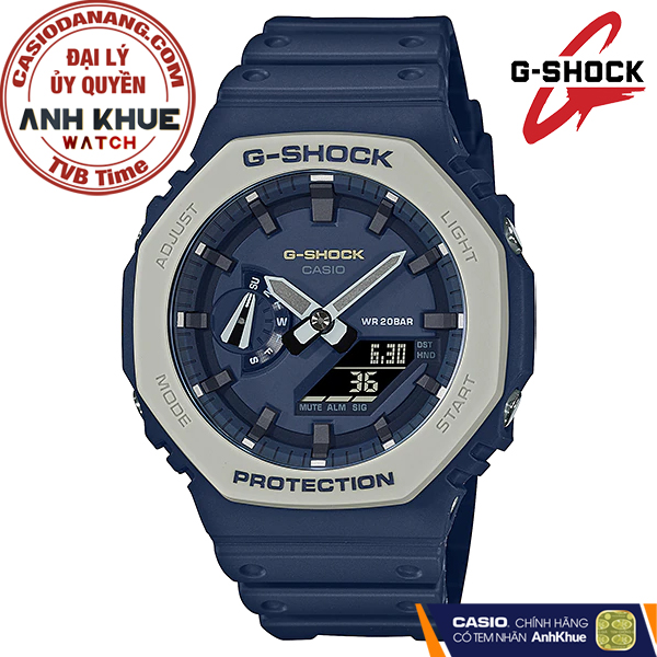 Đồng hồ nam dây nhựa Casio G-Shock chính hãng GA-2110ET-2ADR (45mm)