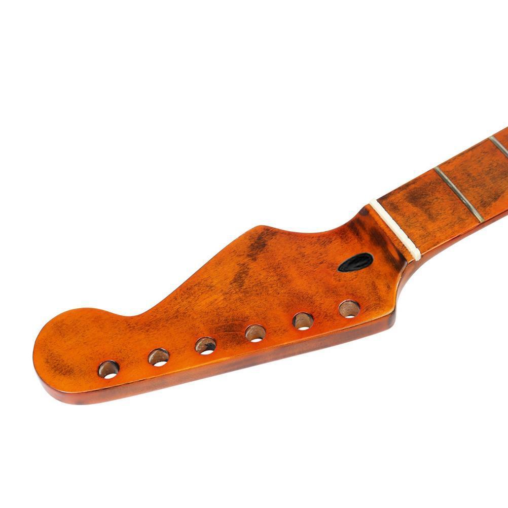 22 Fret Electric Guitar Neck Maple Guitar Neck Fingerboard Compatible for ST Electric Guitar ELEN