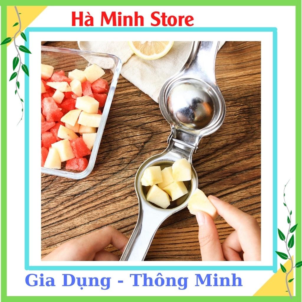 Dụng Cụ Vắt Chanh, Trái Cây Cầm Tay Bằng Inox 304 Siêu Bền, Vắt Là Sạch - Dụng Cụ Ép Chanh, Hà Minh Store