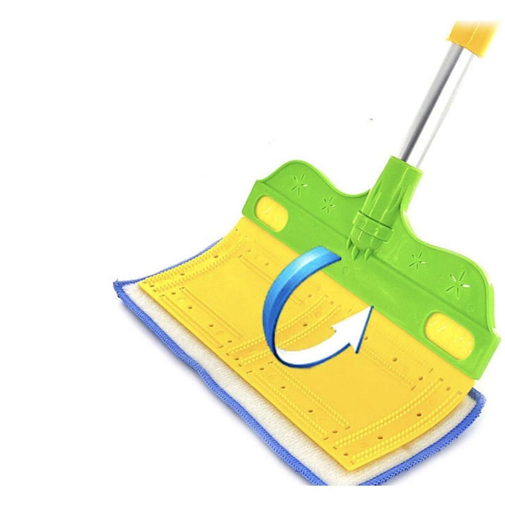 Cây lau nhà vệ sinh mọi bể mặt 2 mặt đa năng Korean double-sided mop - Home and Garden