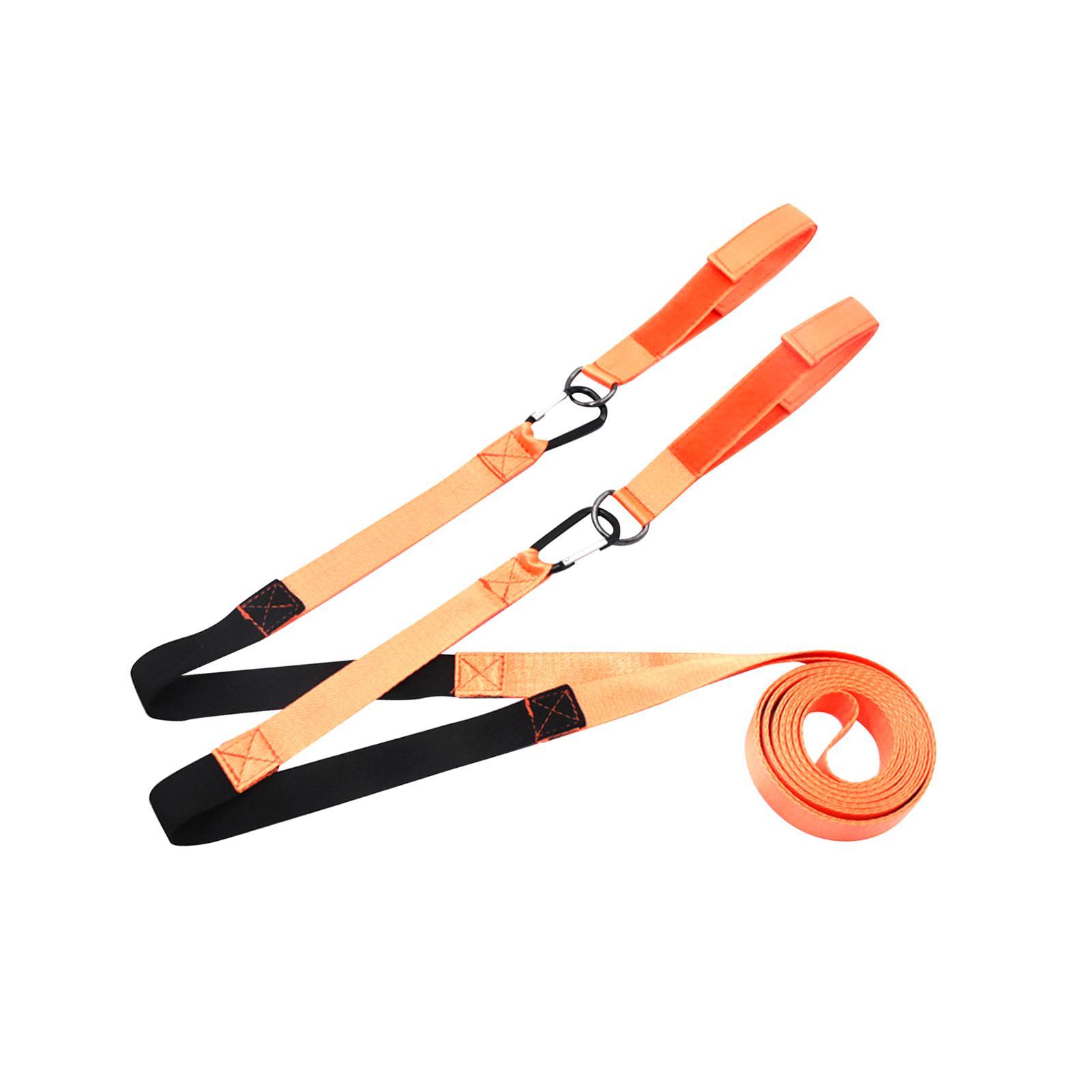 Kids Ski Training Harness Ski Training Belt Snowboard Safety Belt Beginner with Hook and Buckle Secure Connection Portable Ski Trainer Strap