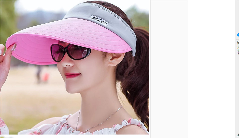 Nón rộng vành nửa đầu chống nắng chống uv cao cấp mũ nón chống nắng cao cấp