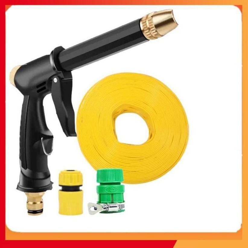 Bộ dây và vòi xịt rửa xe tưới cây tăng áp,vòi xịt rửa,vòi tưới cây 810-2621-1