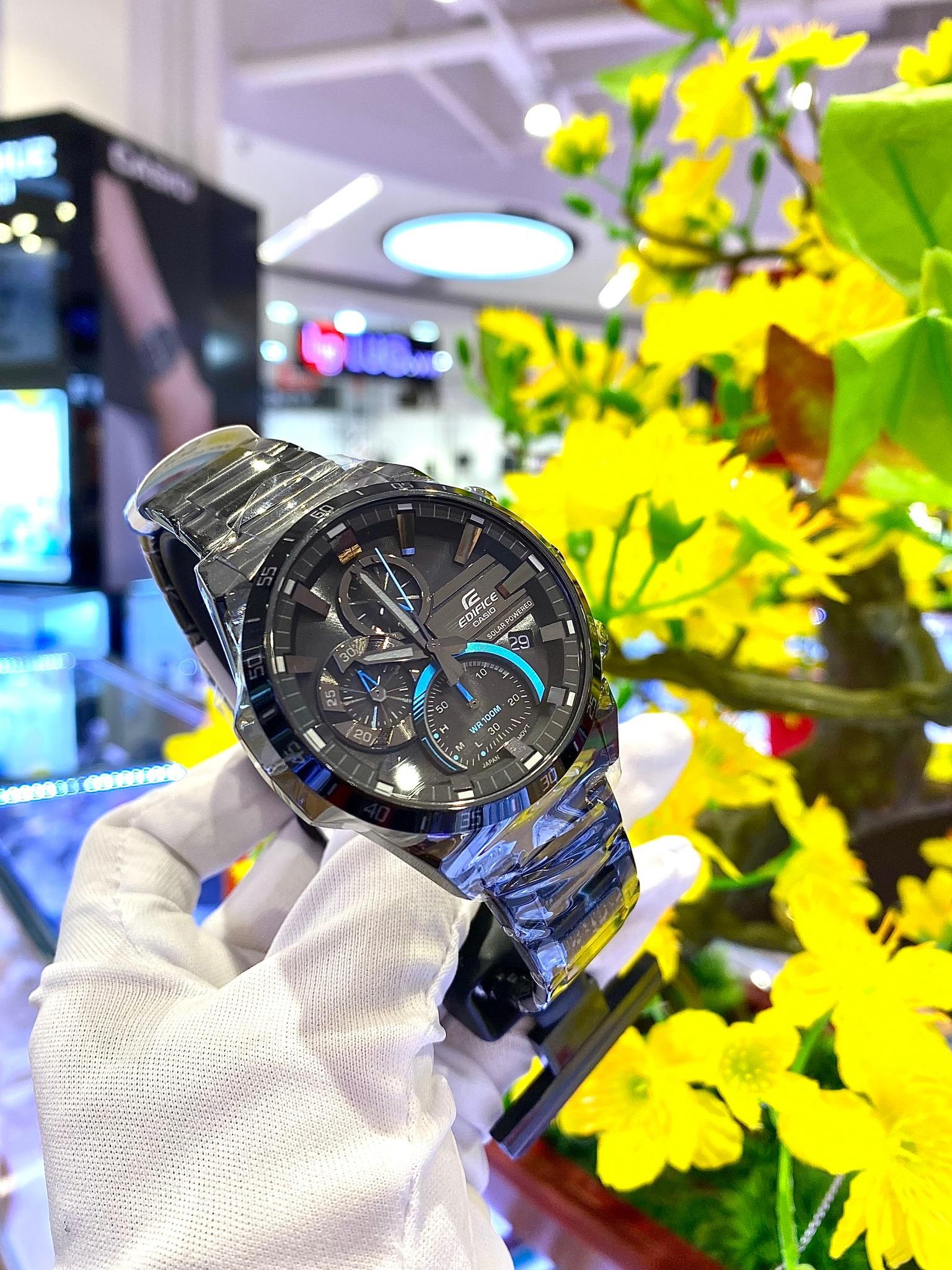 Đồng Hồ Nam Dây Thép Casio Edifice EQS-940DC-1BVUDF Năng Lượng Mặt TRời | EQS-940DC-1B Chính Hãng