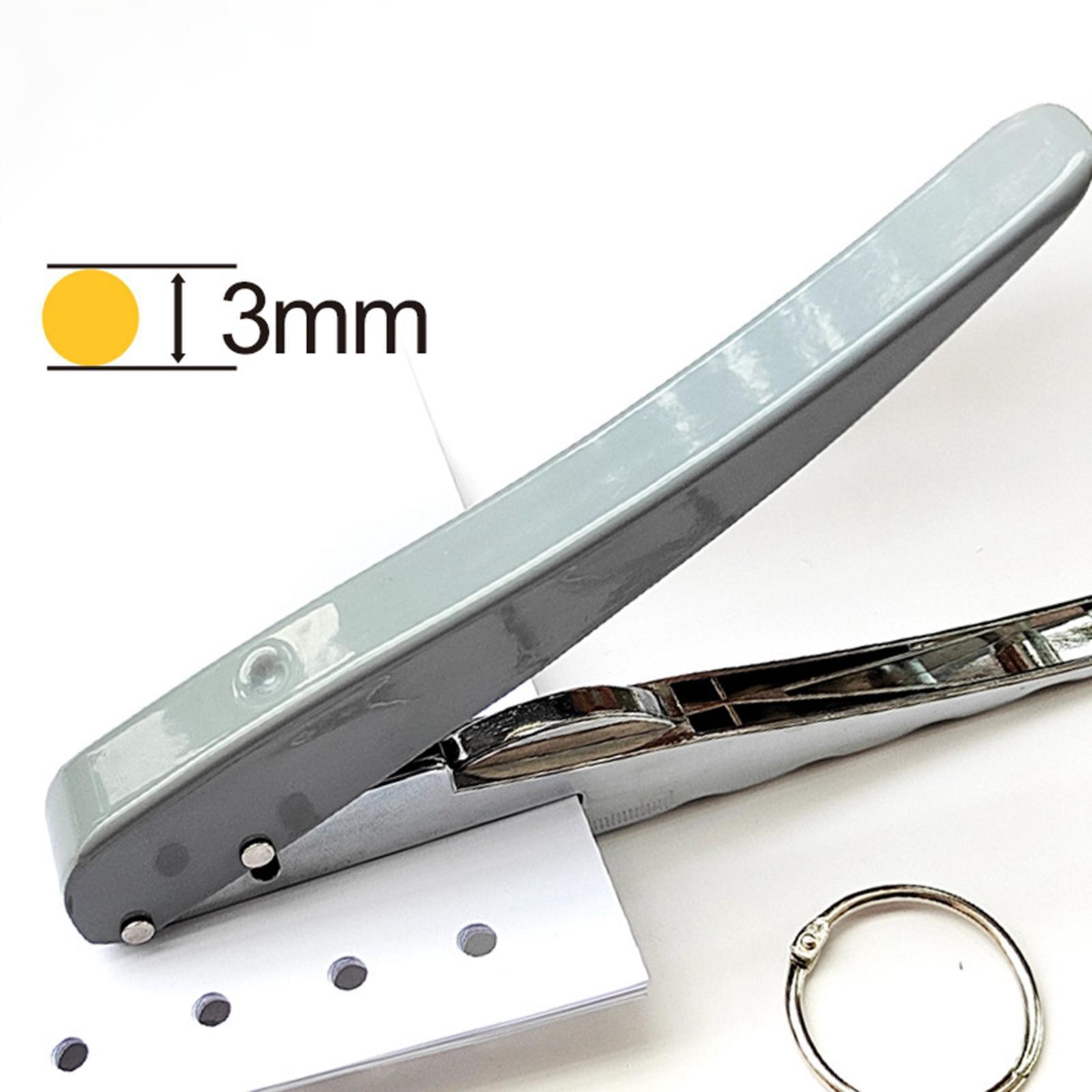 Handheld Hole Punch Durable Hole Puncher for Ticket Marking Badge DIY Crafts