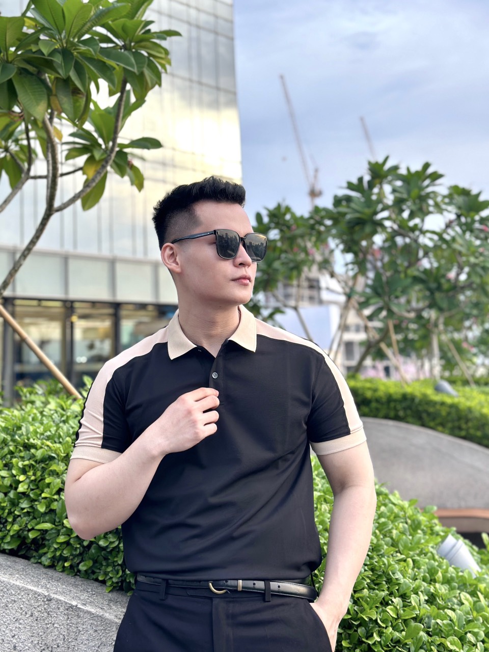 Áo Polo nam cổ bẻ ngắn tay, chất liệu vải cá sấu cotton cao cấp, trẻ trung, năng động Hemstore