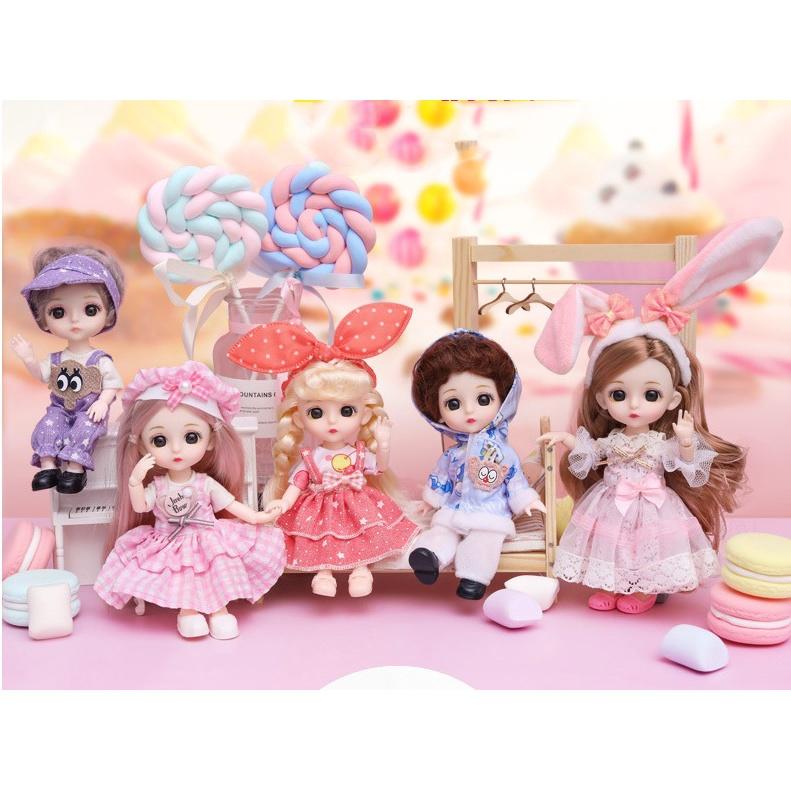 Búp Bê 14 Khớp 18cm Cute