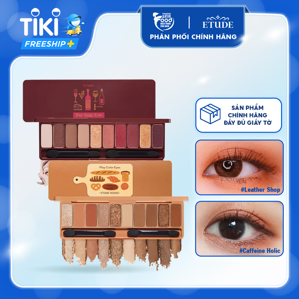 Bảng Phấn Mắt 10 Màu Cho Mùa Thu Nồng Ấm Etude Play Color Eyes