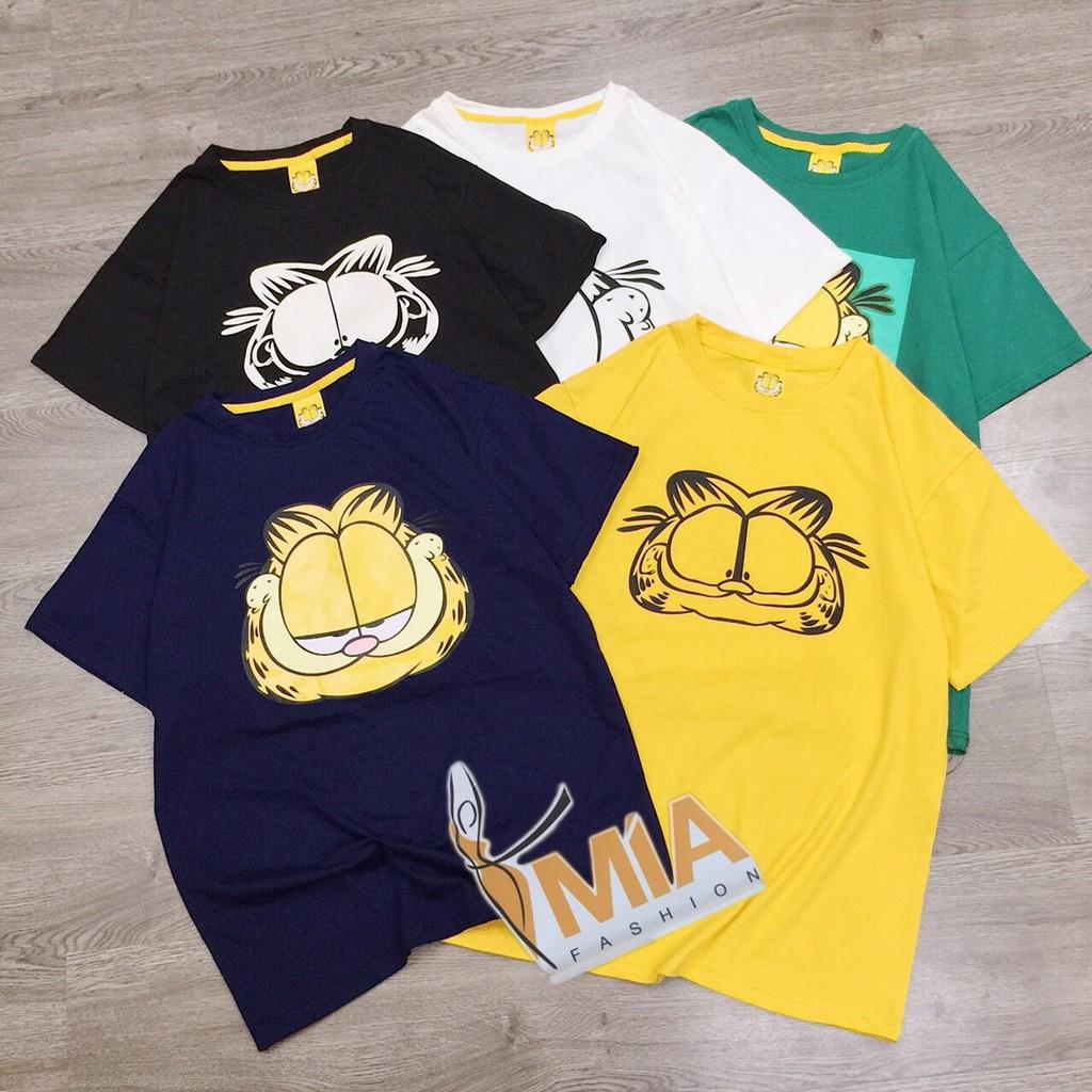ÁO THUN IN MÈO GARFIELD