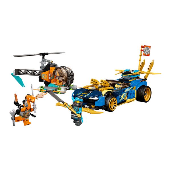 Đồ Chơi LEGO NINJAGO  Xe Đua Tốc Độ Của Jay &amp; Nya 71776