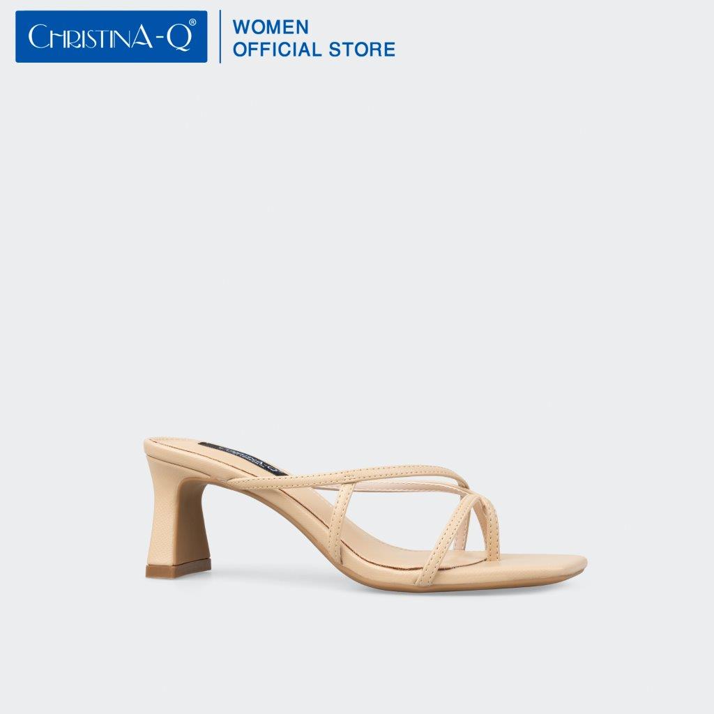 Guốc Nữ Gót Trụ ChristinA-Q GUN088