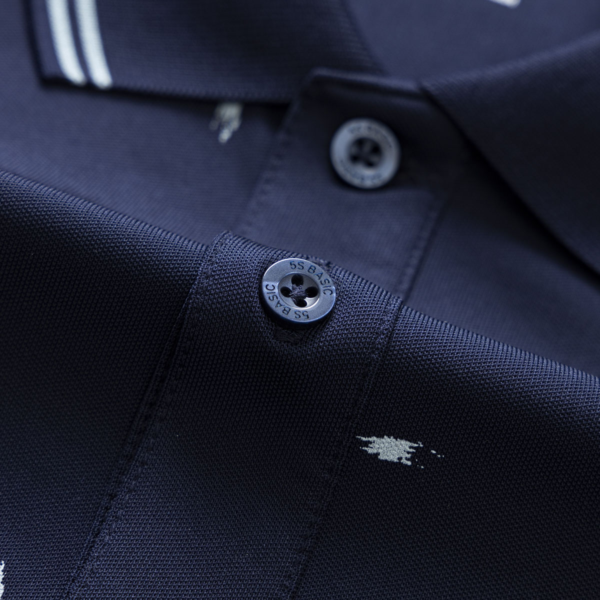 Áo Polo Nam Họa Tiết 5S FASHION, Phom Slimfit Lịch Lãm, Nổi Bật, Phong Cách (APC24051)