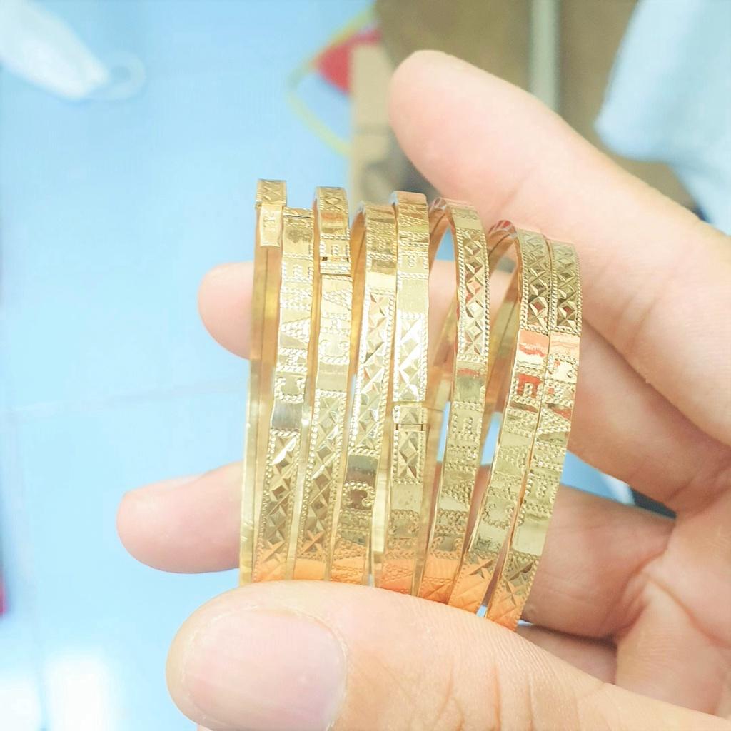 Siêu Phẩm Ximen Bộ 7 Vàng Chấm Viền Vonfram Cao Cấp- Dùng vĩnh viễn thoải mái nước mồ hôi muối