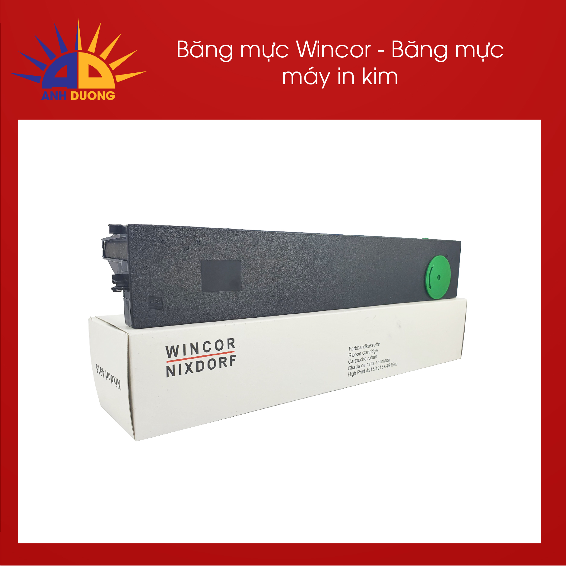 Băng mực Wincor - Băng mực máy in kim