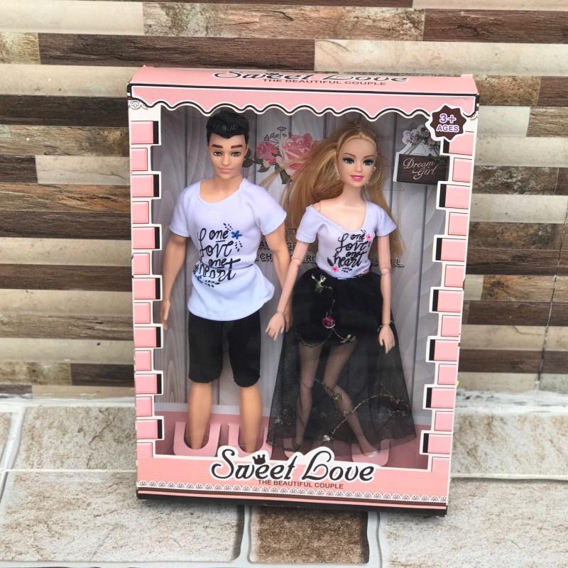 Set Búp bê cặp đôi dễ thương cao 30cm