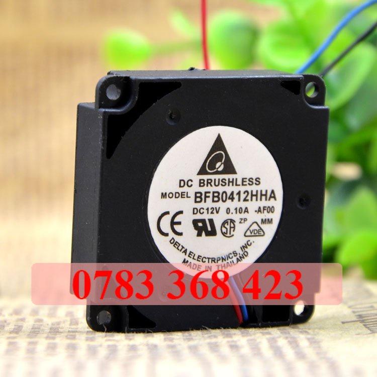 Quạt Tản Nhiệt Hai Đầu Delta / Dalta Sdb0412Hha 12V 0.10A4cm . Hàng tốt, xuất vat