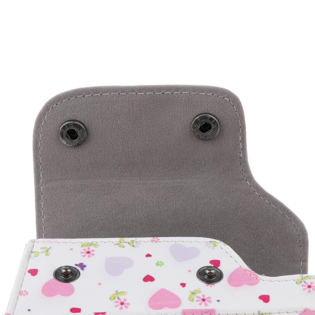 Leather Camera Case Bag for Polaroid Mini 8 8+ 9 Fuji Instax Camera