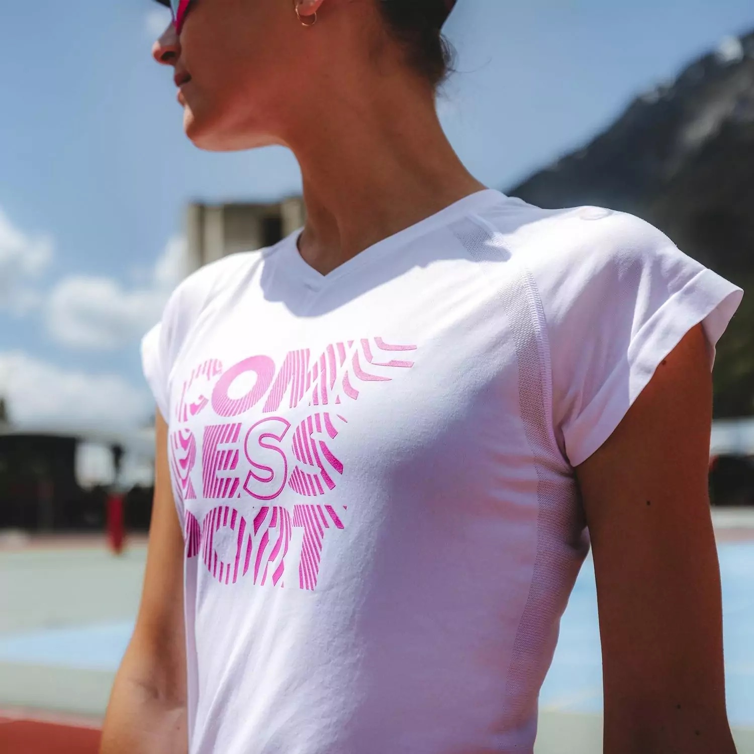 Áo chạy bộ nữ Compressport Training T-Shirt – Ladies Edition