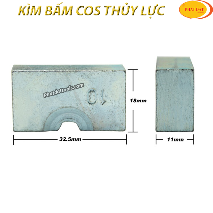 Kìm bấm cốt thủy lực PADA YQK120