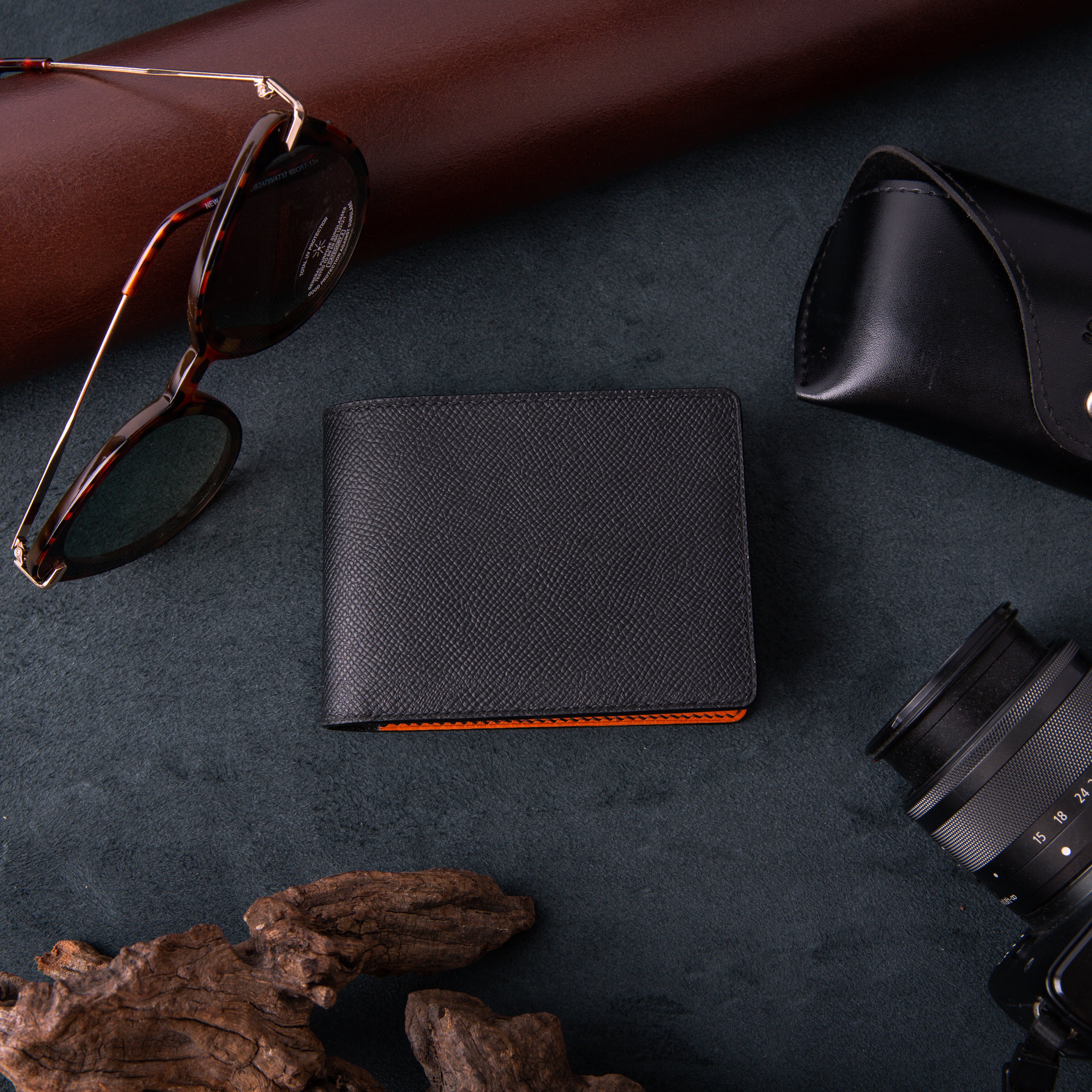 Ví nam ngang nhỏ  - Màu Đen