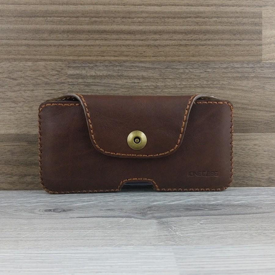 Bao Da Đeo Lưng cho điện thoại 12 Pro Max Da Sáp