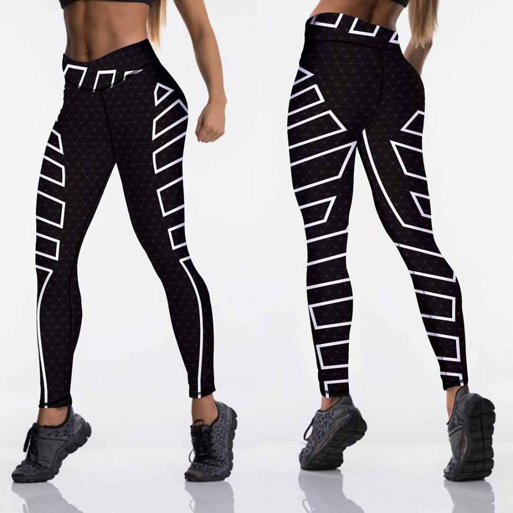 Áo Tập Yoga Co Giãn In Áo Thể Thao Tập Gym Tập Luyện Thể Dục Quần Áo Bé Gái Quần Legging Nữ Bắp Chân-Chiều Dài Chạy Legging Plus Kích Thước