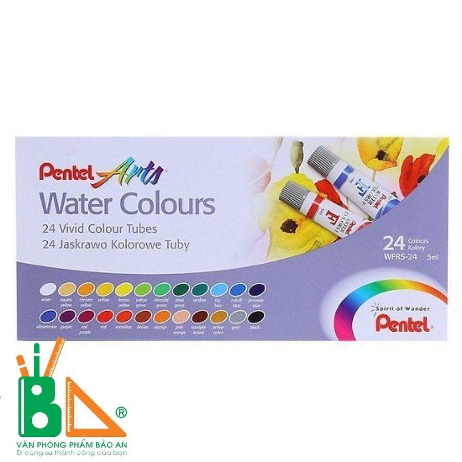 Màu nước 24 màu Pentel WFRS-24